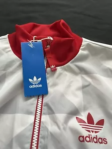 Adidas Originales Chaqueta Retro Teorado Euro Estampado PA Hombres OLD SCHOOL Tallas XS, S - Imagen 1 de 23