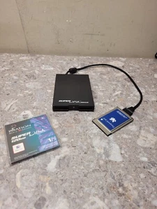 Accurite SuperDisk Drive Travel 120 Passport PCMCIA Card Laptop READ !! - Photo 1/9