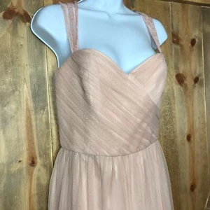 Amsale Sleeveless Bridesmaid Prom Formal Dress 8  - Picture 1 of 7