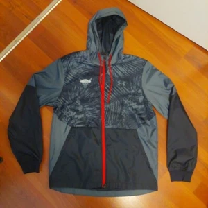 Under Armour Project Rock Men's Legacy Windbreaker Jacket 1351527 Size Medium M - Picture 1 of 12