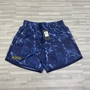Under Armour Project Rock Mesh bedruckte Herrenshorts Large L 7" 1380110 marineblau $ 60 - Bild 1 von 8