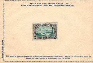 Estampilla usada para coleccionistas de la Commonwealth británica con bisagras en la lista S28 - Imagen 1 de 1