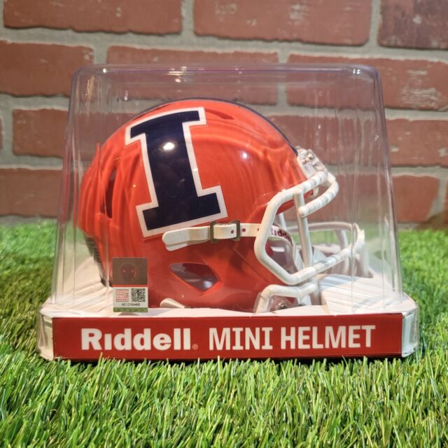 Illinois Fighting Illini Mini Football Helmet - 417 Helmets