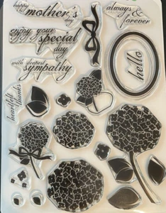 PAPERTREY TINTE "HAPPY HORTENSIE" STEMPEL & STANZEN - MUTTERTAG, SYMPATHIE - NLA/RARITÄT - Bild 1 von 3