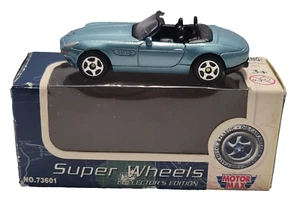 Super Wheels BMW Z8 Diecast Model 1/64 By Motor Max Collectors Edition 73601 - Picture 1 of 7