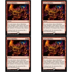 4 x INCITE REBELLION Commander Anthology Volume 2 MTG NM Red - Sorcery Rare - Bild 1 von 1