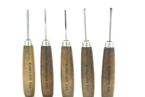 Ramelson Subminiature Wood Carving Chisels Tool Set 106M Woodworking - Picture 1 of 6