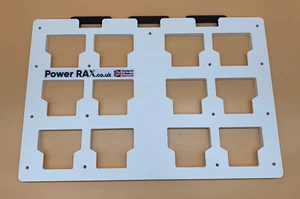 Power Rax Wall mounting Plate for your Milwaukee Packout Tool Boxes storage rack - Picture 1 of 6