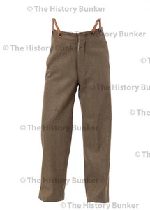 WW1 British army trousers for pattern 02 uniform 36 waist - Picture 1 of 4