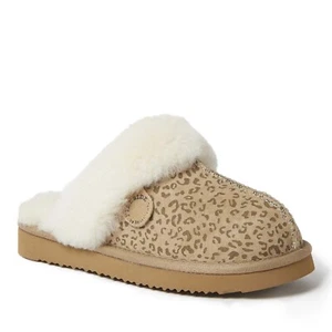 Fireside By Dearfoams Women's Sydney Genuine Shearling Scuff Slipper - Picture 1 of 42
