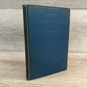First German Reader 1933 Howe & Lieder Harvard Prof. Linguistics DC Heath & Co. - Bild 1 von 10