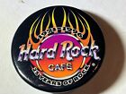HARD ROCK CAFE - 1971 - 1996 (25 YEAR ROCKING) COMMERATIVE PINBACK BUTTON - NEW
