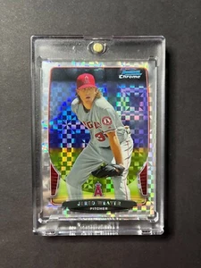 2013 Bowman Chrome Jered Weaver #63 X-Fractor Los Angeles Angels - Picture 1 of 1