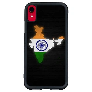 For iPhone X XS 11 12 13 14 15 Pro Max Indian Flag Map Artwork Cover - Picture 1 of 240