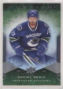 2008-09 Upper Deck Ovation Daniel Sedin #97 HOF