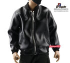 1/6 Casual Leather Jacket Coat Tops Clothes Model For 12'' Male Action Figure