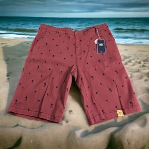 Pantalones Cortos Chinos Para Hombres Mulberry Palms Cintura Estirada 40 Co. 81 Nuevos Con Etiquetas - Imagen 1 de 9