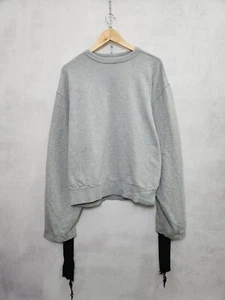 Sudadera de felpa Dries Van Noten de gran tamaño con puño talla S - Imagen 1 de 10