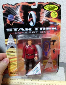 Star Trek Generations 6911 Admiral James T Kirk & accessories, 1994 playmates - Imagen 1 de 3