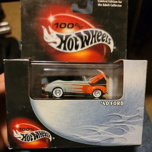Ford Collector 1940 Hot Wheels 1/64 100 % caja negra n.o 12 2002 - Imagen 1 de 4