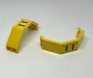 LEGO Aquazone :2x Porte Panneau 2 x 8 x 12 - Réf 2662 jaune - Set 6195 - Imagen 1 de 1