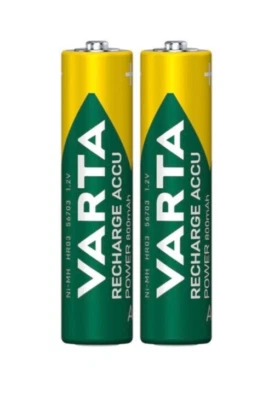 2x Varta Power Akkus AAA 800 mAh Micro für zB Telefon Accus Batterien aus 2025 - Bild 1 von 4