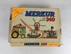 Merkur Vintage Erector Building Set For Kids Missing Pieces For Parts - Picture 1 of 10
