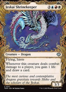 MTG JESKAI SHRINEKEEPER 311 FOIL EXC - CUSTODE DEL SANTUARIO JESKAI - TDM X EN - Picture 1 of 1