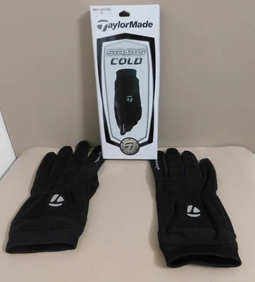 TaylorMade Men's STRATUS COLD Weather Golf Gloves Pair XL Golf Gloves NEW NIP - Image 1 of 4
