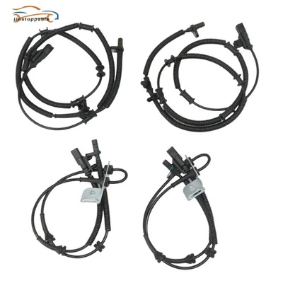 Set of 4 For 2012-2015 Ram C/V Dodge Grand Caravan ABS Speed Sensor Front Rear - Image 1 of 4