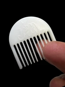 Vintage 1986 Jem & The Holograms Jerrica Original White Comb Pick Brush - Bild 1 von 2