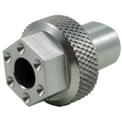 Perilla ajustadora de freno trasero plateada Joker Machine - 12-111S Foto 1 de 4