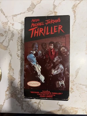 Michael Jackson Thriller 1983 VHS Vestron untested - Image 1 of 4