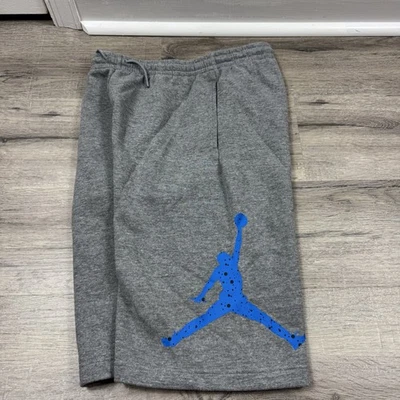 Pantalones Cortos de Baloncesto Nike Jordan Jump Hombre Gris Juvenil XL 13-15 Algodón Foto 1 de 4
