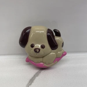 Vintage 1974 Avon Puppy Love Dog Pinback Pal Perfume Fragrance Glace 70s - Picture 1 of 5