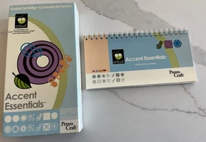 Provo Craft Accent Essentials Cartridge & Manual Set - Picture 1 of 3