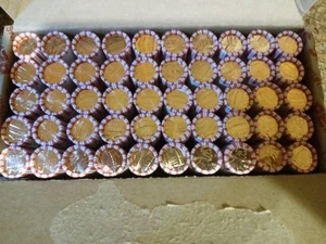 SEALED! 2024 D Lincoln Cent Penny Full Box (50 Rolls) BU UNC OBW - Picture 1 of 2