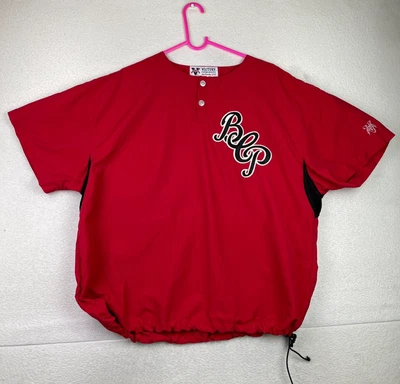 Camisa Deportiva Victory Personalizada Atlética Ventilada Para Hombre Mediana Hecha en EE. UU. Roja Foto 1 de 4