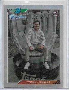 Corbin Carroll RC Refraktor Randy Johnson 2023 Bowman's Best 92RJ-1 Diamondbacks - Bild 1 von 2