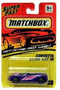 Matchbox #38 Superfast Corvette Sting Ray III Chromfelgen 1994 - Bild 1 von 1