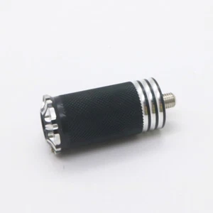 Black CNC Edge Cut Foot Shifter Peg For Harley Dyna Sportster Softail Touring - Picture 1 of 7
