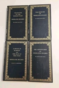 The Peebles Classic Library SHERLOCK HOLMES 4 Vol Set 1975 - HC GC - Imagen 1 de 11