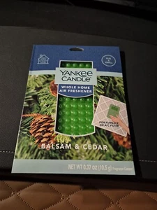 Yankee Candle Whole Home Air Freshener, Balsam Cedar, For Furnace A/C Filter - Picture 1 of 2