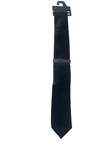 Rooster Brand Men's Black Pattern Tie Classic Designed Brand New - Picture 1 of 3
