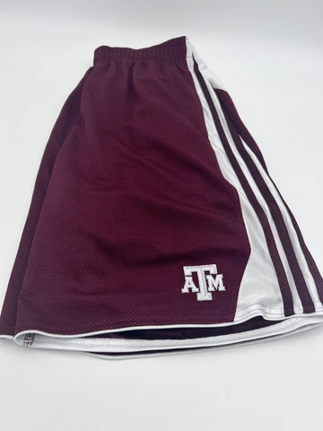 Adidas Men’s Texas Aggies Basketball Shorts XL - 12th Man- Extra Large Polyester Cover