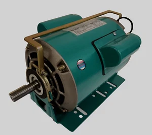 B56 Frame Motor 1Ph, 240V, 0.75KW, 4 Pole, Res Base. To Suit Chip Shop/Takeaway - Picture 1 of 8