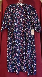 NEW LuLaRoe Shirley Sheer Drape Duster Owl Print Size Small - Picture 1 of 9