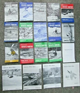 American White Water Magazines 1963- 1968, 16+ Issues - A Hard To Find Title - Picture 1 of 6