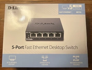 D-Link DES-105 - Networkswitch - 5 Ports - Unmanaged - Photo 1/4