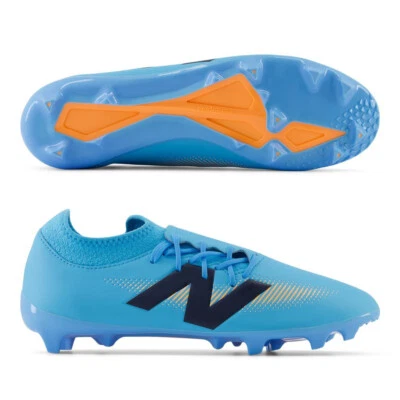 New Balance Furon Dispatch FG V7+ Firm Ground Soccer Cleats SF3FS75 Teal/Orange - Image 1 of 4